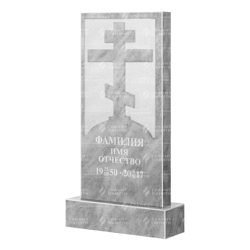 Памятники из мрамора в&nbsp;Чебоксарах | Мраморный памятник ФМ-125