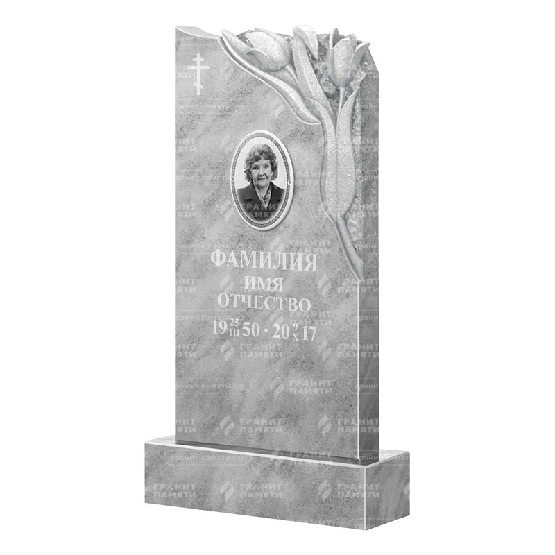 Памятники из мрамора в&nbsp;Чебоксарах | Мраморный памятник ФМ-113