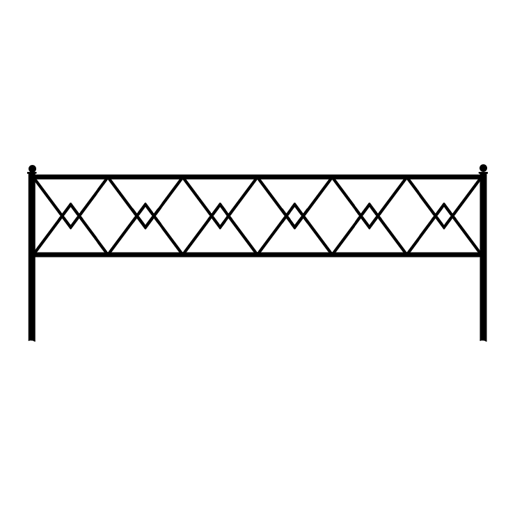 Кованые изделия в&nbsp;Чебоксарах | Кованая оградка ОГ.002