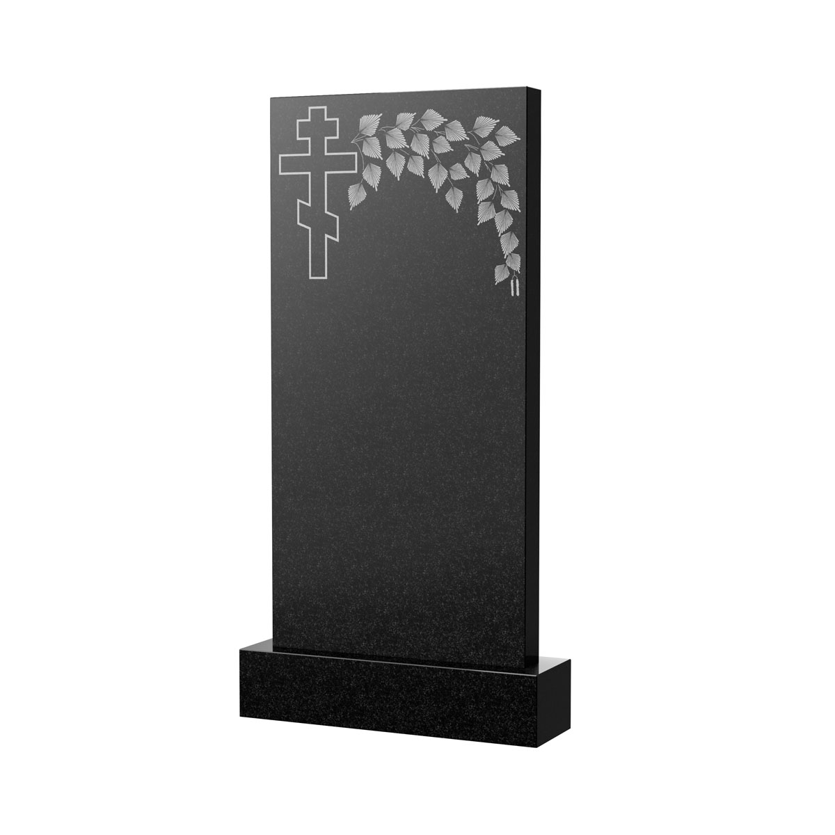 Художественное оформление памятника в&nbsp;Чебоксарах | Художественное оформление на гранитную стелу, рисунок ВХО-033