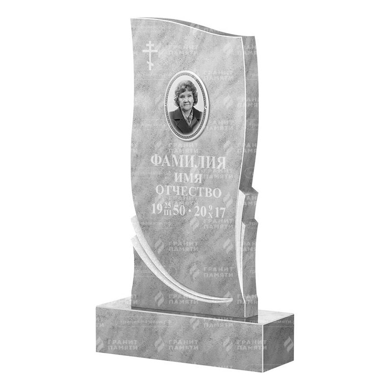 Памятники из мрамора в&nbsp;Чебоксарах | Мраморный памятник ФМ-044