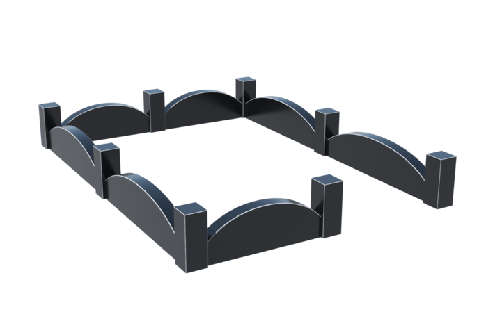 Цоколи на могилу в&nbsp;Чебоксарах | Цоколь на могилу №0001
