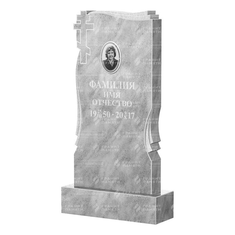 Памятники из мрамора в&nbsp;Чебоксарах | Мраморный памятник ФМ-185