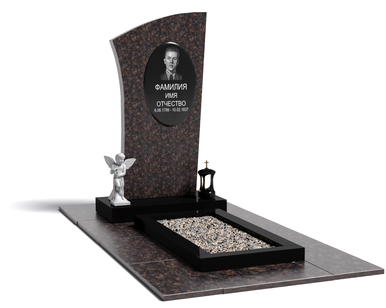 Одинарные мемориальные комплексы в&nbsp;Чебоксарах | Мемориальный комплекс №14