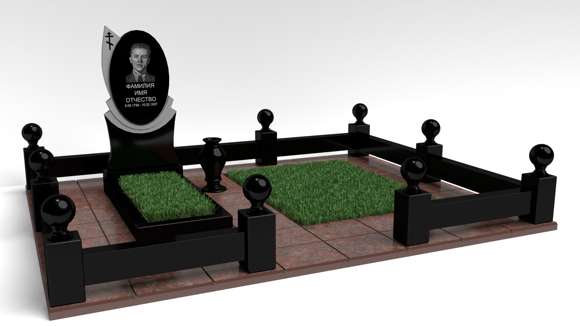 Двойные мемориальные комплексы в&nbsp;Чебоксарах | Мемориальный комплекс №5