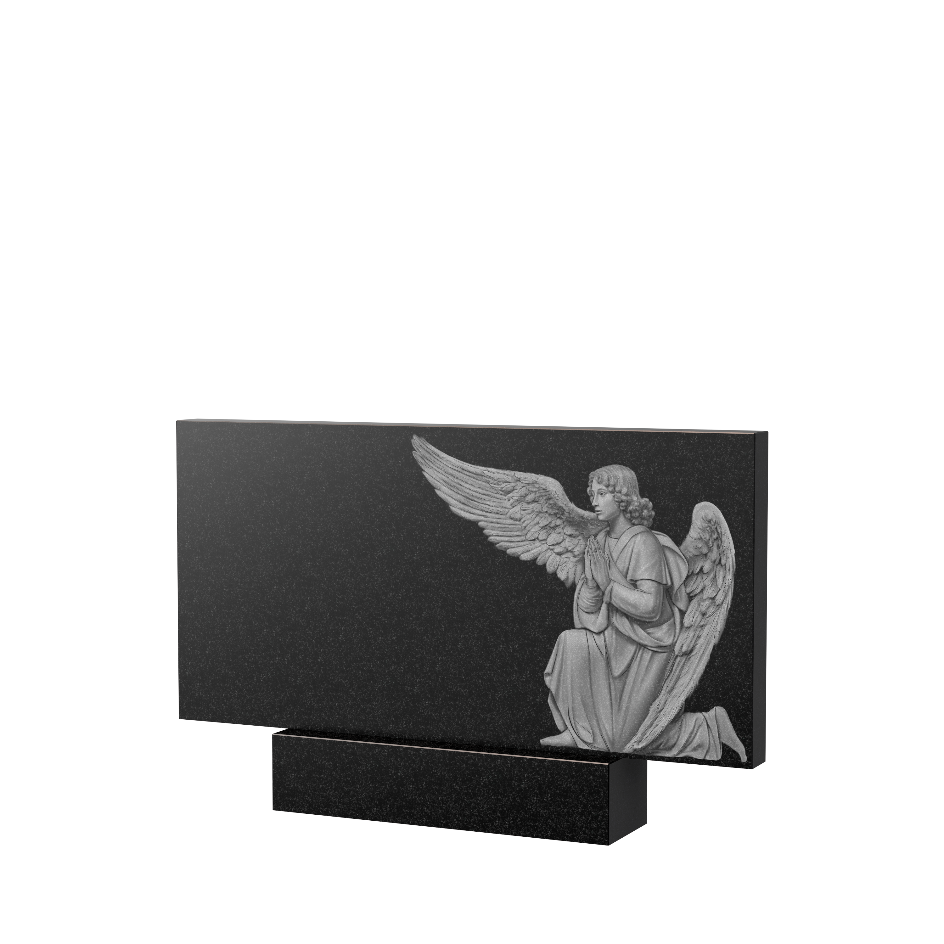 Художественное оформление памятника в&nbsp;Чебоксарах | Художественное оформление на гранитную стелу, рисунок ГХО-007