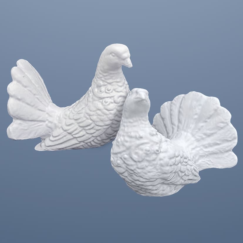 Скульптуры из искусственного мрамора в Чебоксарах | Голубь пара