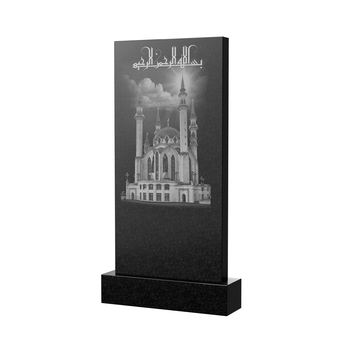 Художественное оформление памятника в&nbsp;Чебоксарах | Художественное оформление на гранитную стелу, рисунок ВХО-047