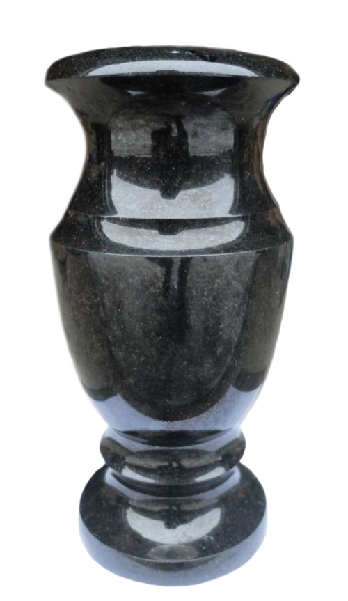 Вазы из камня в&nbsp;Чебоксарах | Ваза гранитная «Габбро 30»