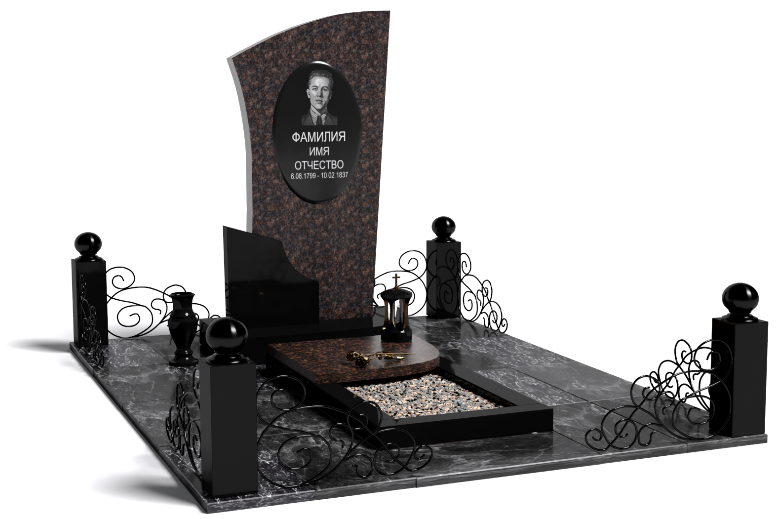 Одинарные мемориальные комплексы в&nbsp;Чебоксарах | Мемориальный комплекс №12