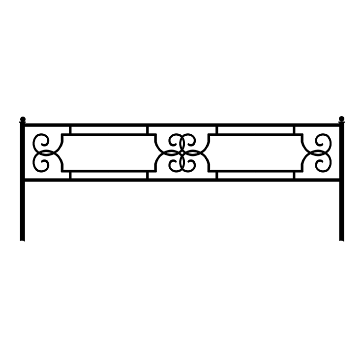 Кованые изделия в&nbsp;Чебоксарах | Кованая оградка ОГ.004