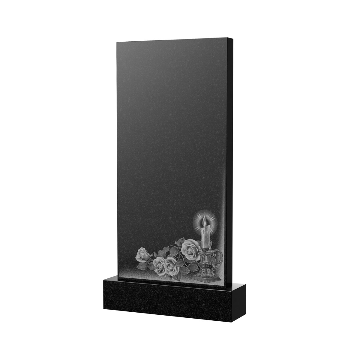 Художественное оформление памятника в&nbsp;Чебоксарах | Художественное оформление на гранитную стелу, рисунок ВХО-050