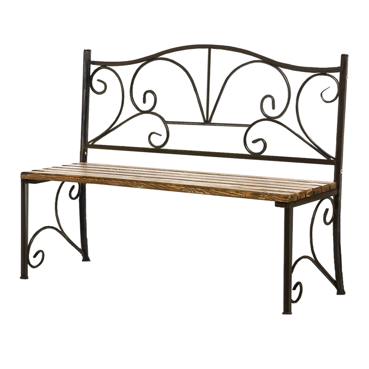 Кованые изделия в&nbsp;Чебоксарах | Кованая скамейка СТ.004