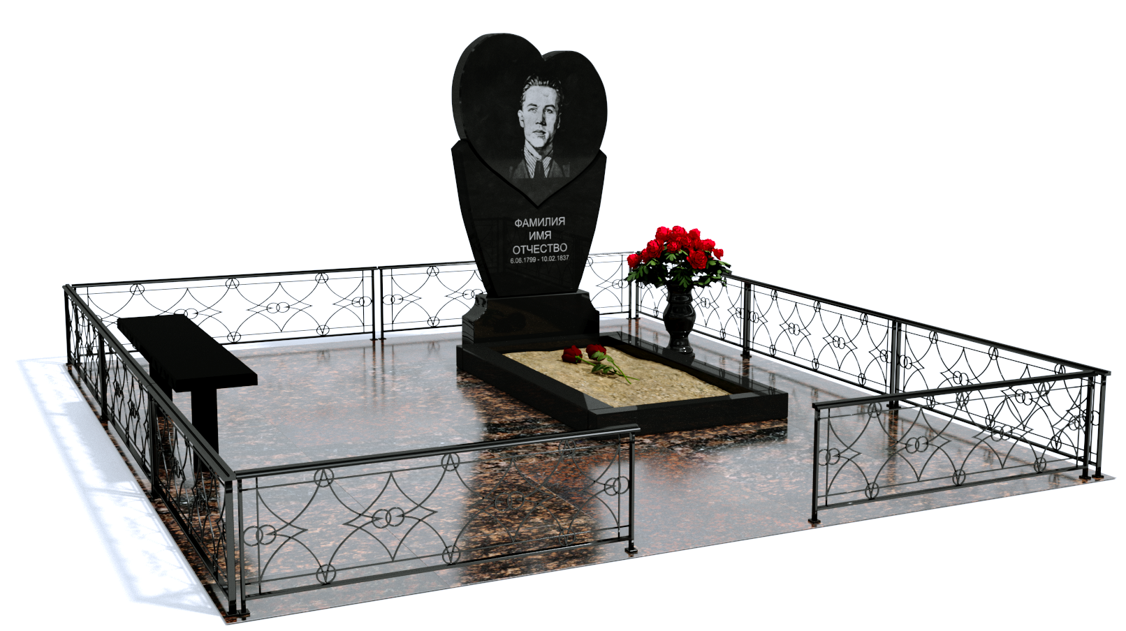 Одинарные мемориальные комплексы в&nbsp;Чебоксарах | Мемориальный комплекс №2