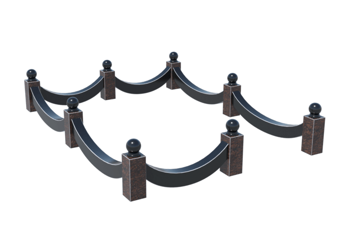 Цоколи на могилу в&nbsp;Чебоксарах | Цоколь на могилу №0026