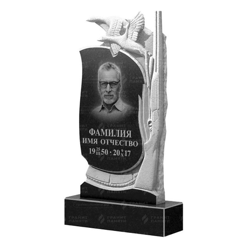 Памятники из гранита резные в&nbsp;Чебоксарах | Гранитный памятник ФГ-122