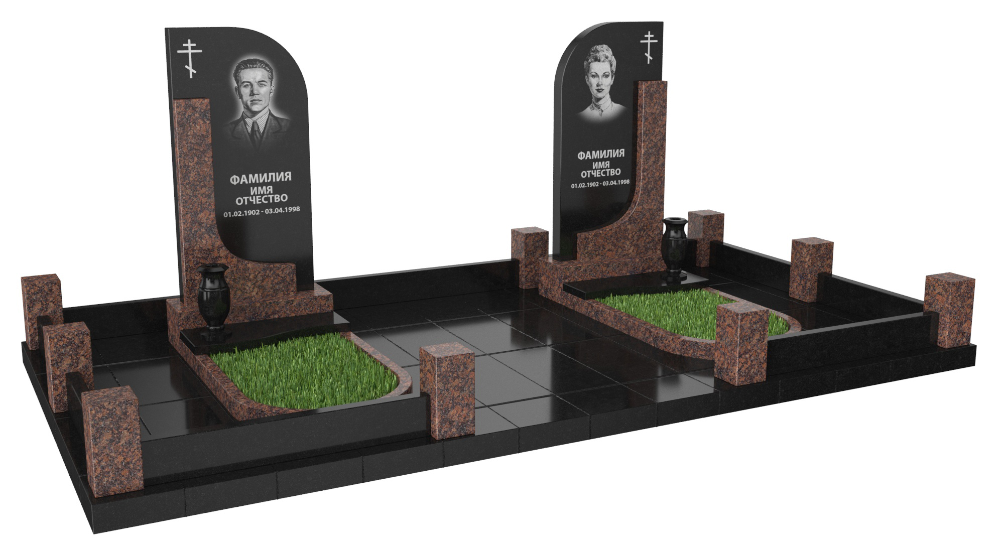 Двойные мемориальные комплексы в&nbsp;Чебоксарах | Мемориальный комплекс №22