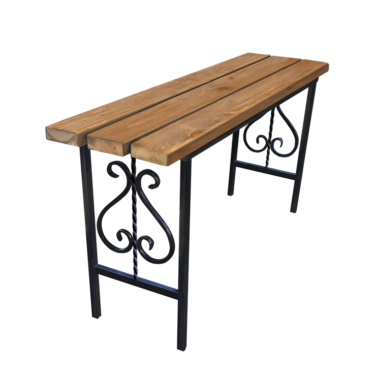 Кованые изделия в&nbsp;Чебоксарах | Кованая скамейка СТ.003