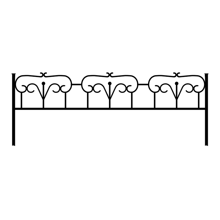 Металлические оградки, столы, скамейки в&nbsp;Чебоксарах | Оградка №2
