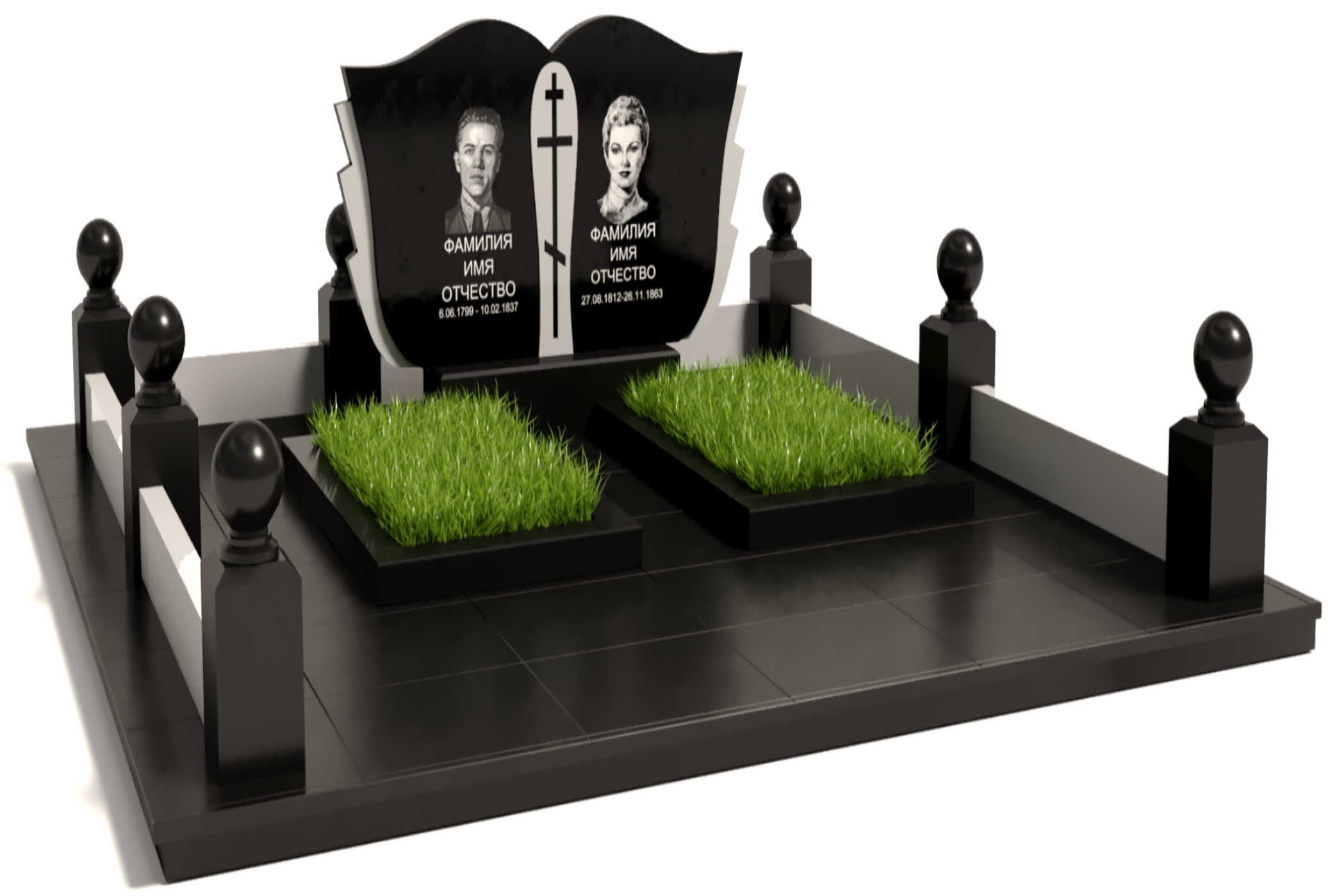 Двойные мемориальные комплексы в&nbsp;Чебоксарах | Мемориальный комплекс №10