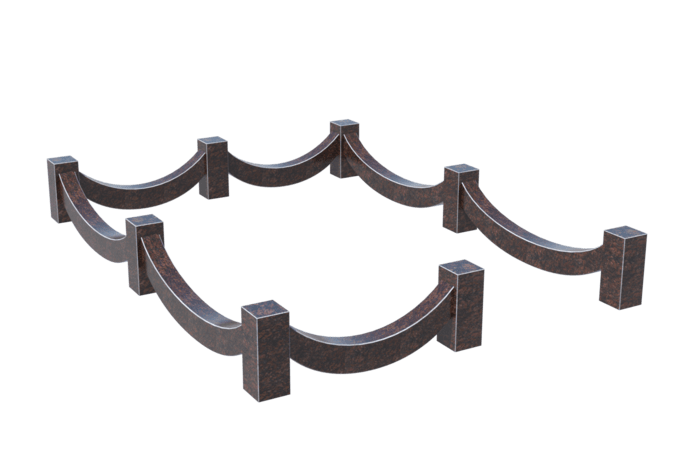 Цоколи на могилу в&nbsp;Чебоксарах | Цоколь на могилу №0025