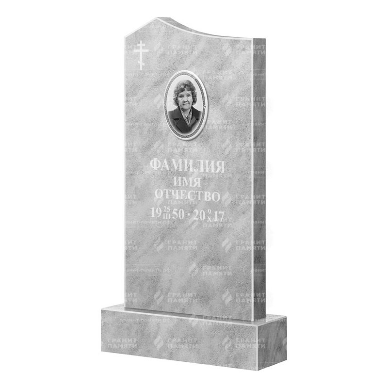Бюджетные памятники в&nbsp;Чебоксарах | Мраморный памятник ФМ-008