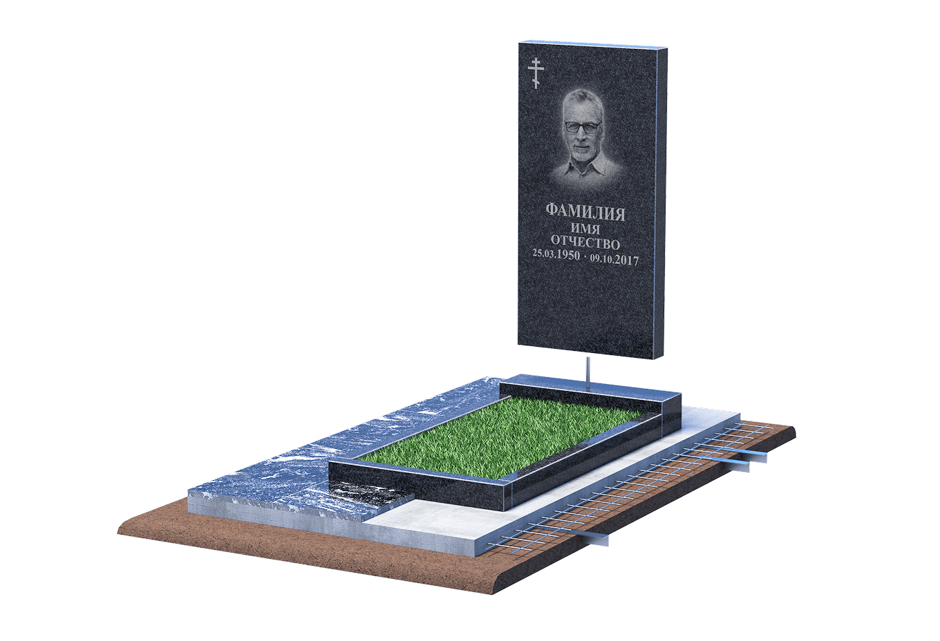 Установка памятника в Чебоксарах