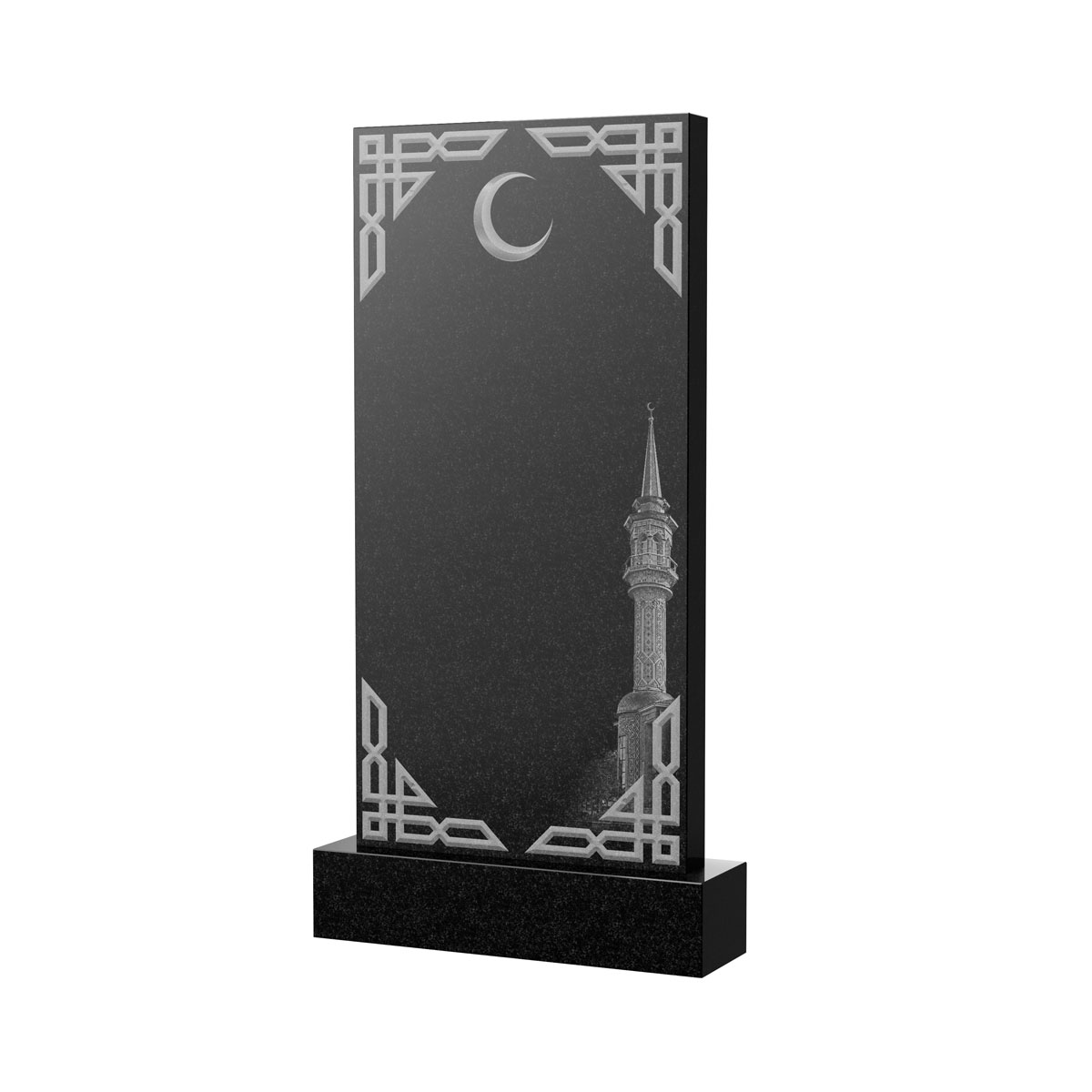 Художественное оформление памятника в&nbsp;Чебоксарах | Художественное оформление на гранитную стелу, рисунок ВХО-040