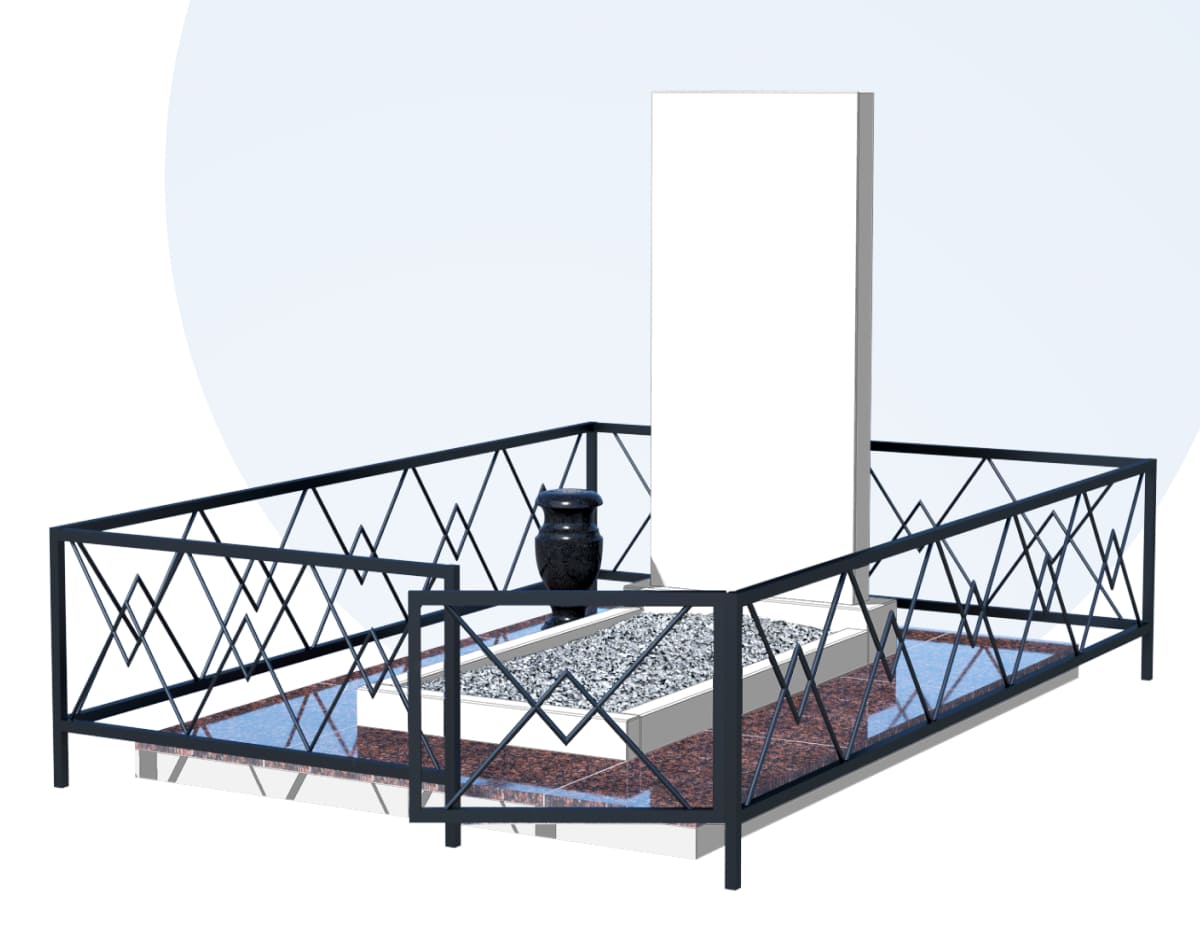 Благоустройство захоронения в&nbsp;Чебоксарах