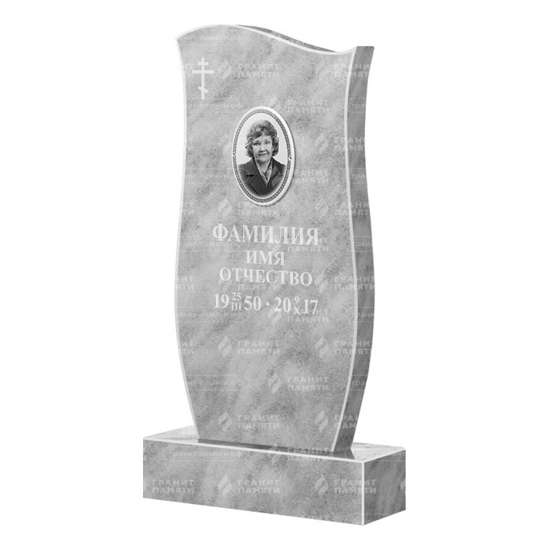 Бюджетные памятники в&nbsp;Чебоксарах | Мраморный памятник ФМ-033