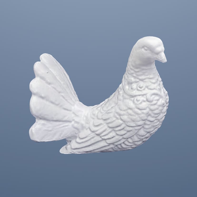 Скульптуры из искусственного мрамора в Чебоксарах | Голубь право