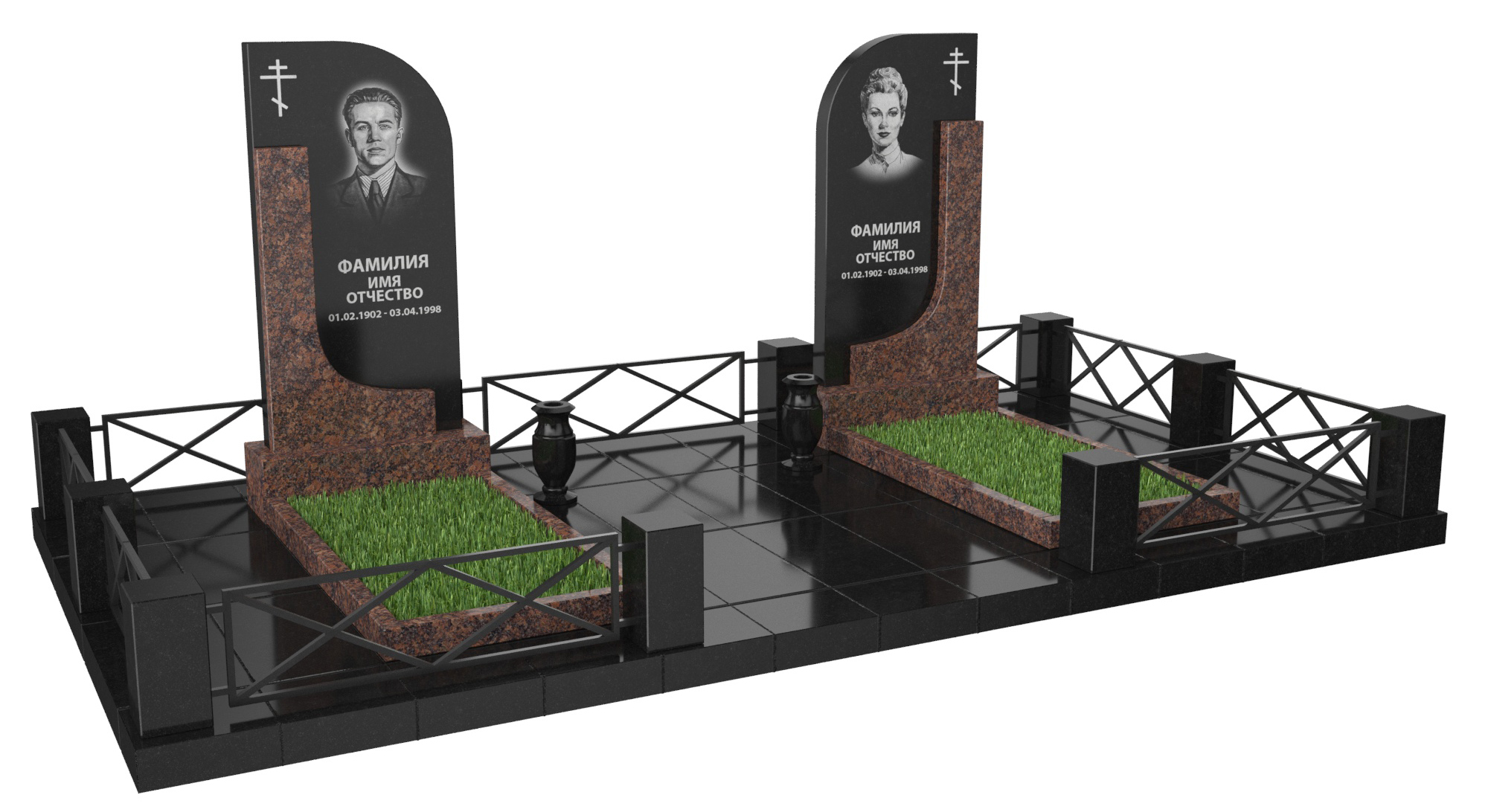 Двойные мемориальные комплексы в&nbsp;Чебоксарах | Мемориальный комплекс №23