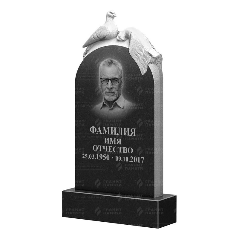 Памятники из гранита с птицами в&nbsp;Чебоксарах | Гранитный памятник ФГ-109