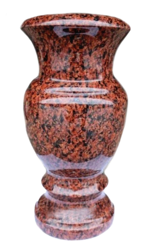 Вазы из камня в&nbsp;Чебоксарах | Ваза гранитная «Цветная»