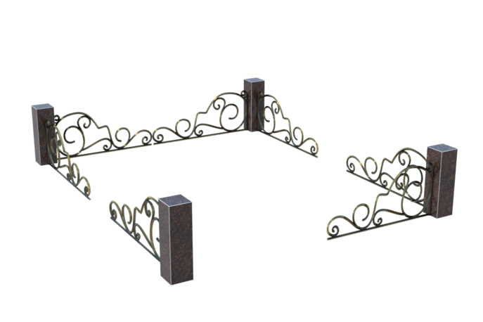 Цоколи на могилу в&nbsp;Чебоксарах | Цоколь на могилу №0050