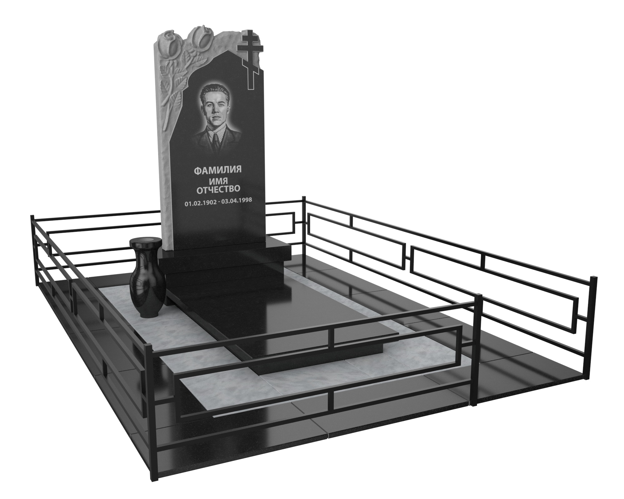 Одинарные мемориальные комплексы в&nbsp;Чебоксарах | Мемориальный комплекс №28