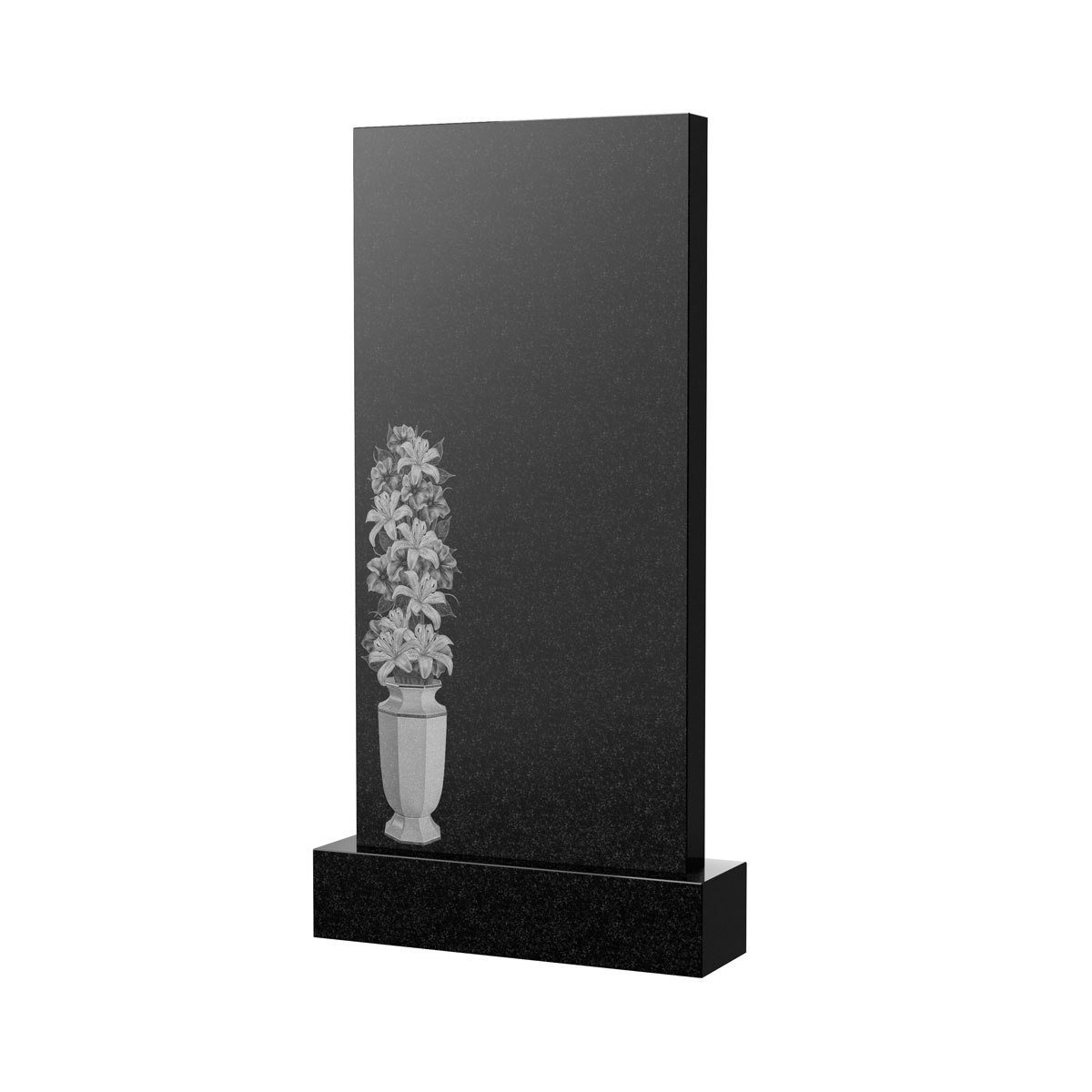 Художественное оформление памятника в&nbsp;Чебоксарах | Художественное оформление на гранитную стелу, рисунок ВХО-057