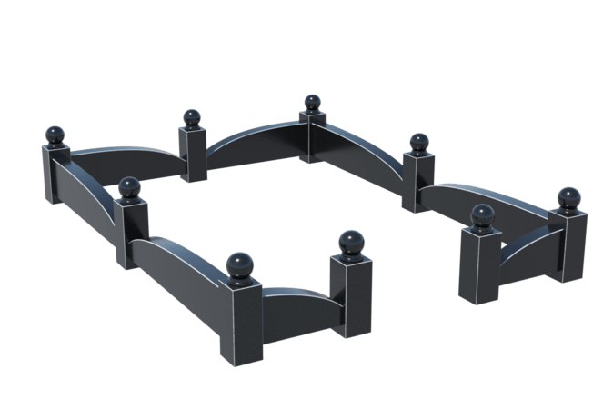 Цоколи на могилу в&nbsp;Чебоксарах | Цоколь на могилу №0039