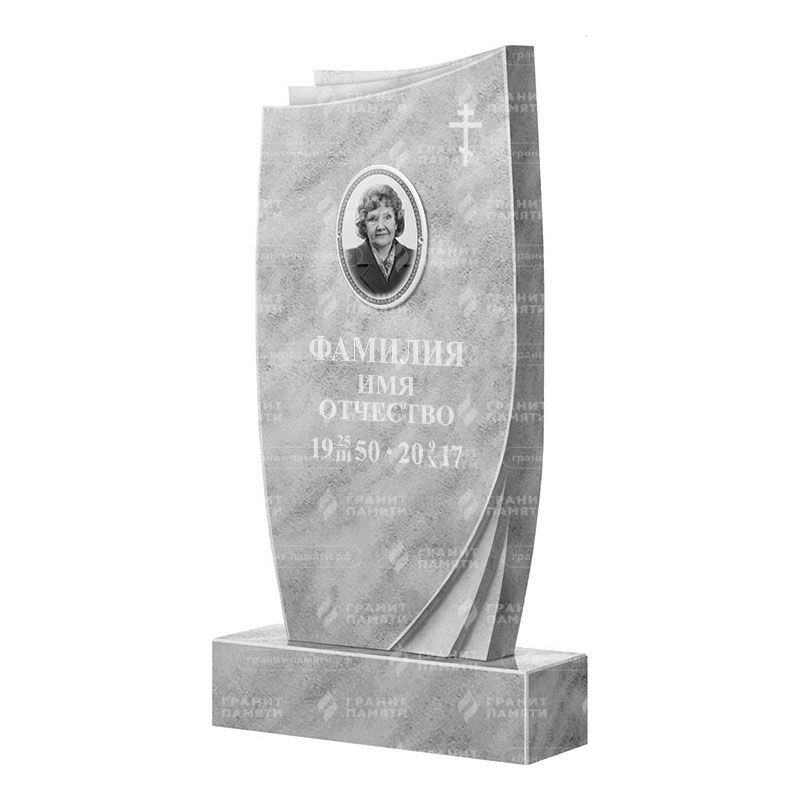 Памятники из мрамора в&nbsp;Чебоксарах | Мраморный памятник ФМ-057