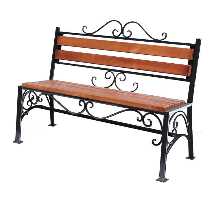 Кованые изделия в&nbsp;Чебоксарах | Кованая скамейка СТ.006