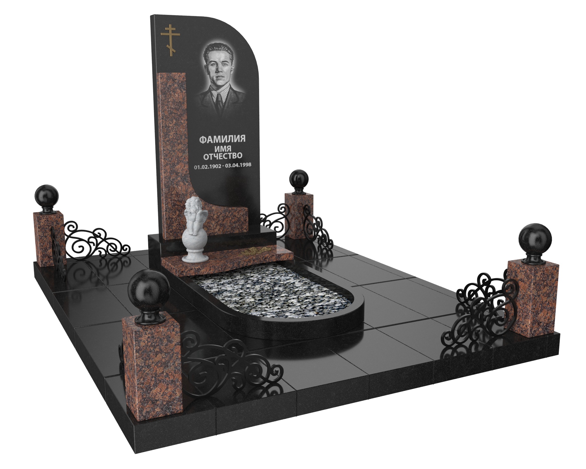 Одинарные мемориальные комплексы в&nbsp;Чебоксарах | Мемориальный комплекс №24