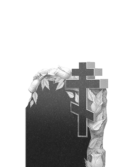 Памятники из гранита с цветами в Чебоксарах